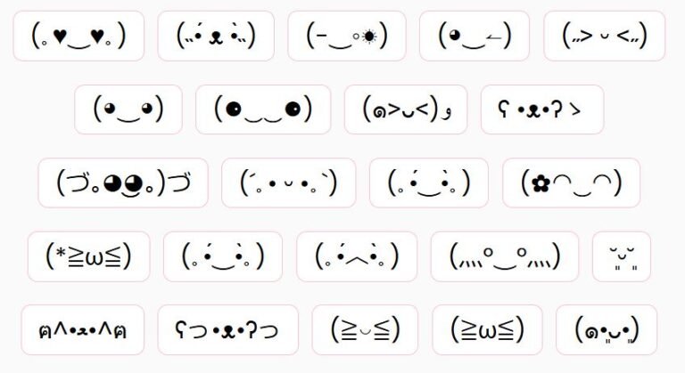 Cute Emoticons Copy Paste